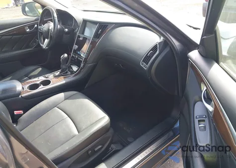 2018 Infiniti Q50 2.0T Luxe z USA, uszkodzony, nr VIN JN1CV7AR4JM280135